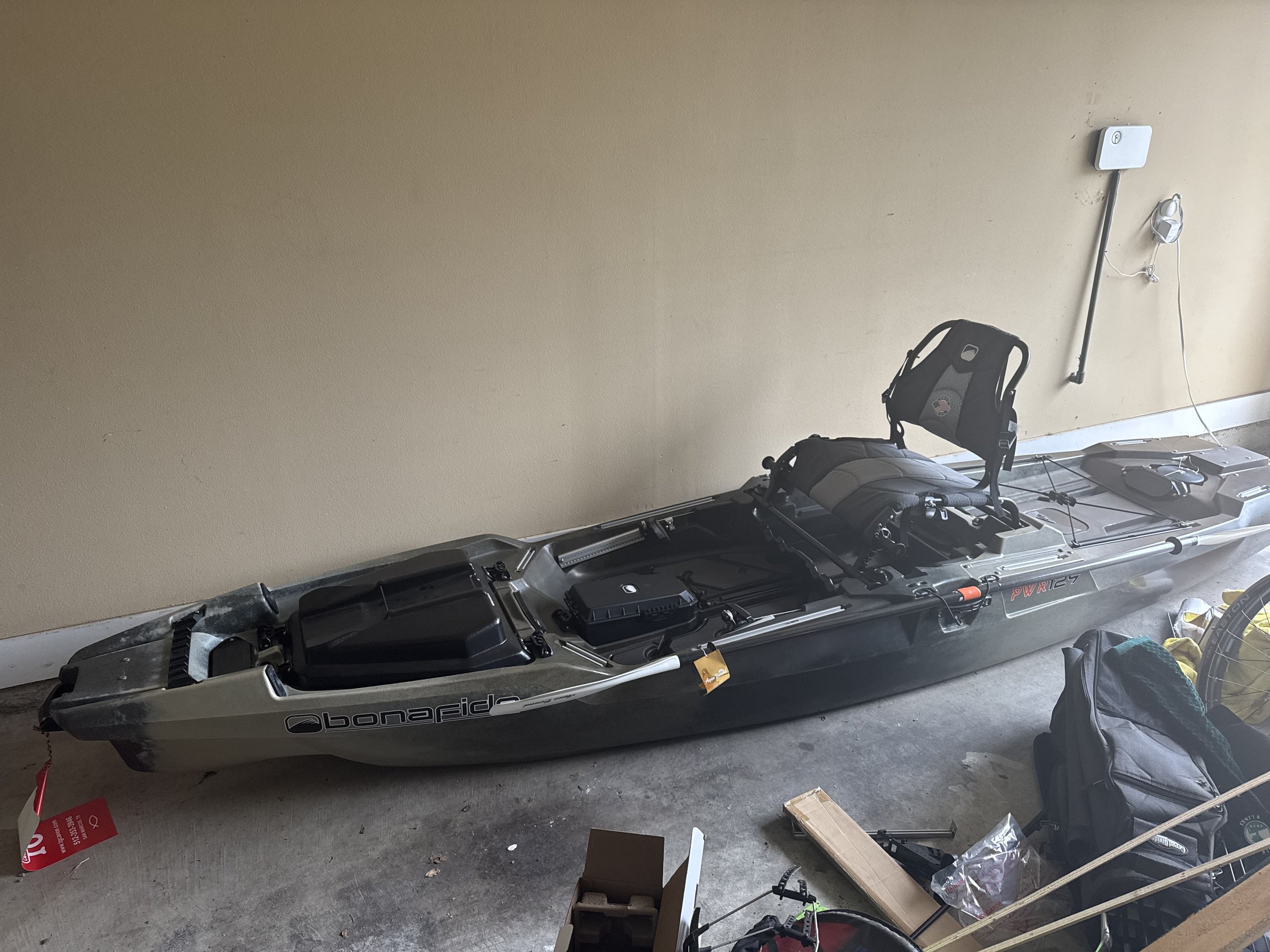  The Bonafide PWR 129 right after I got it home. 