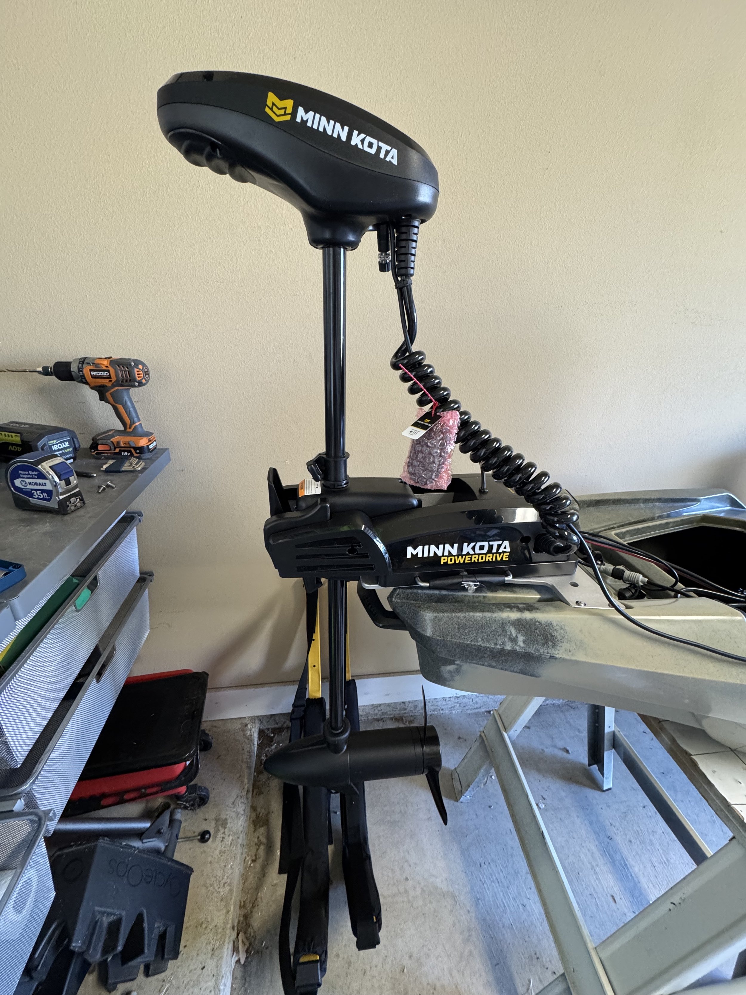  Deployed MinnKota PowerGuide 