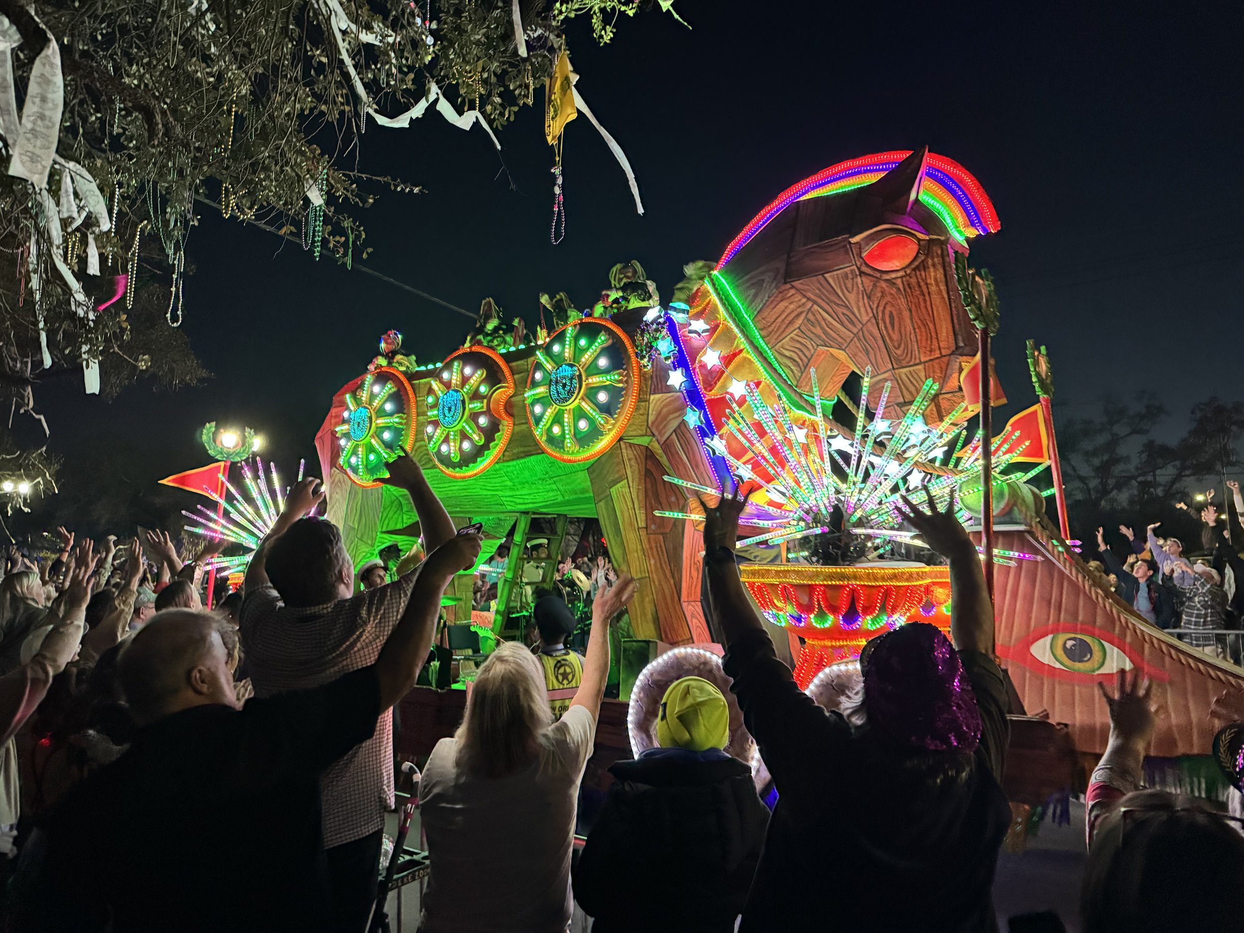  One of the floats in Orpheus 